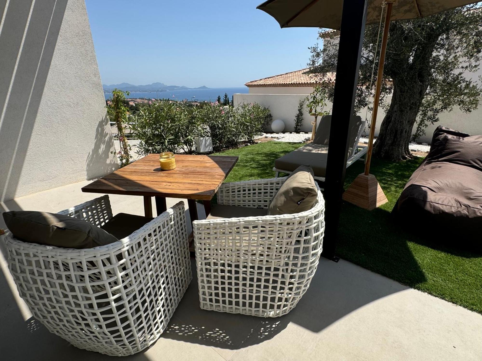Appartements Vue Mer Reves D'Azur Les Issambres Kültér fotó